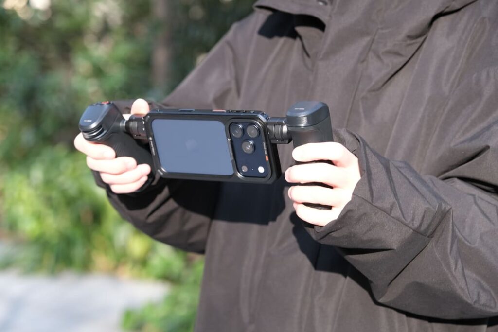スマホ撮影をプロレベルに。PGYTECH ProShot フォンケージ ビデオ