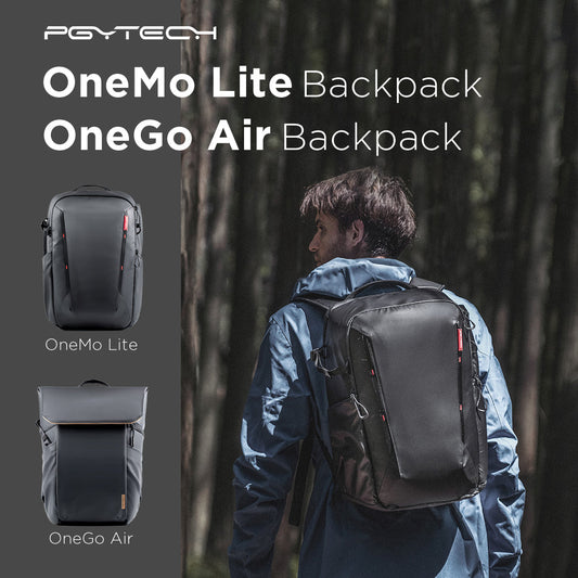 大切な機材で撮影を楽しむためにデザインされたカメラバッグ「PGYTECH OneMo Lite Backpack」と「PGYTECH OneGo Air Backpack」を発売