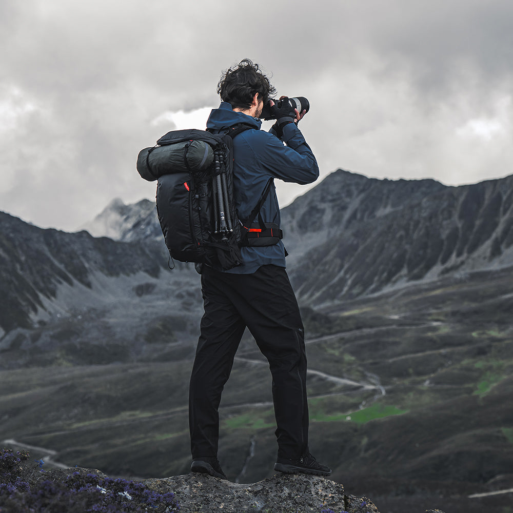 OnePro Flex Backpack 40L (サンセットオレンジ) + カメラ インサート Mサイズ