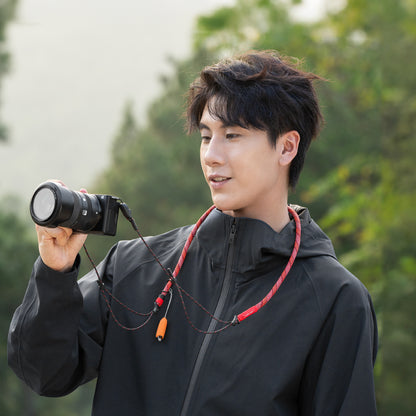 【予約】カメラストラップ スリム (オーロラブルー)