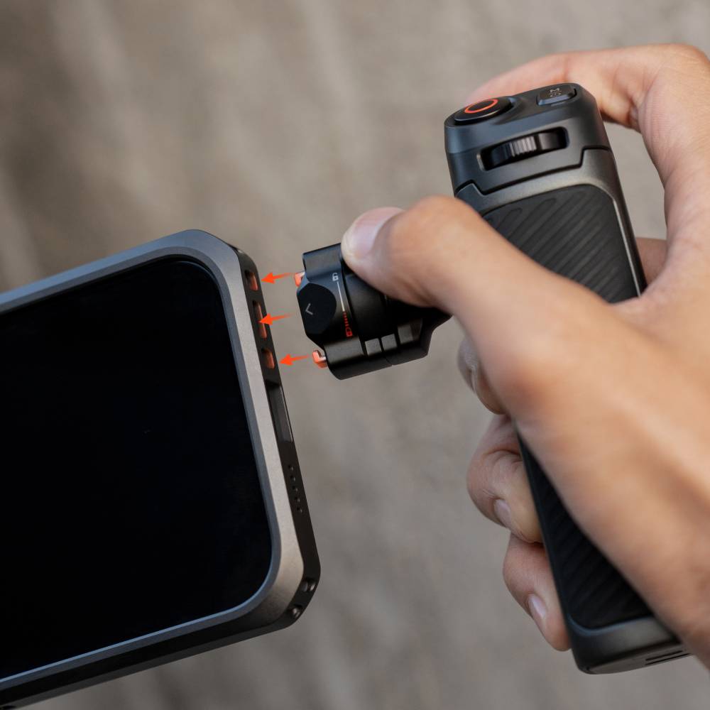 ProShot フォンケージ ビデオキット (iPhone 17 Pro Max用) – PGYTECH ProShot フォンケージ ビデオキット (iPhone 17 Pro Max用) – PGYTECH