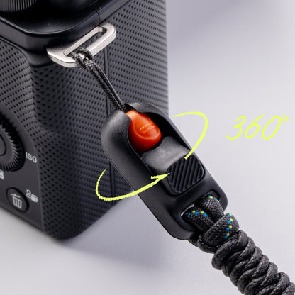 【予約】カメラストラップ スリム (オーロラブルー)