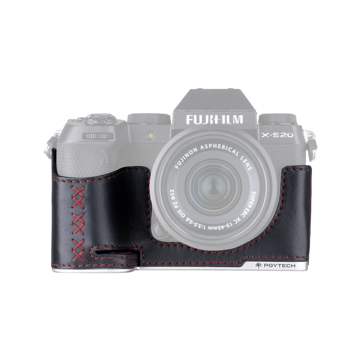 レザー カメラケース (FUJIFILM X-S20用 / ミッドナイトブラック レザー カメラケース (FUJIFILM X-S20用 / ミッドナイトブラック