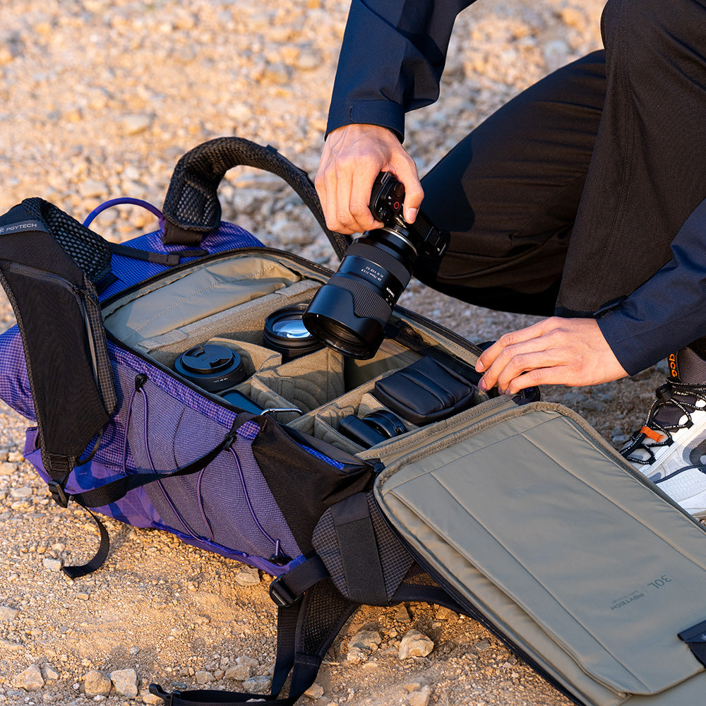 OnePro Ultralight Backpack 30L (オーロラ パープル)