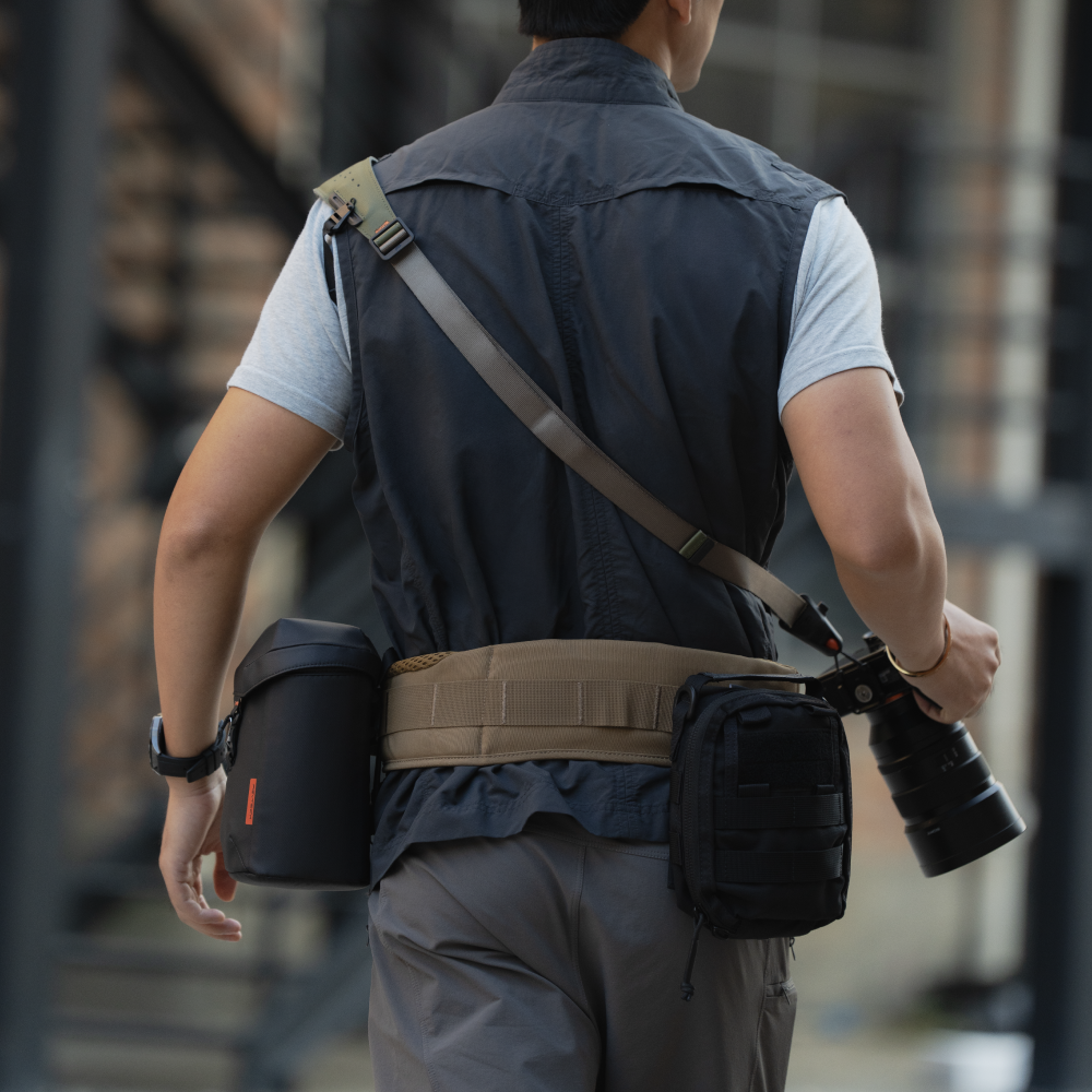 OneMo フォトグラファーズ ウエストベルト (ダークナイトカモ)