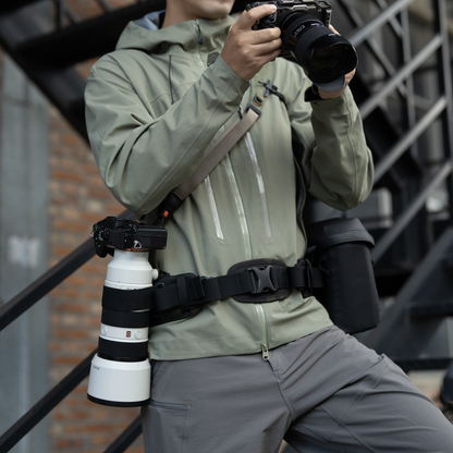 OneMo フォトグラファーズ ウエストベルト (ダークナイトカモ)
