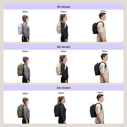 OneGo Lite Backpack 12L (ライラック)