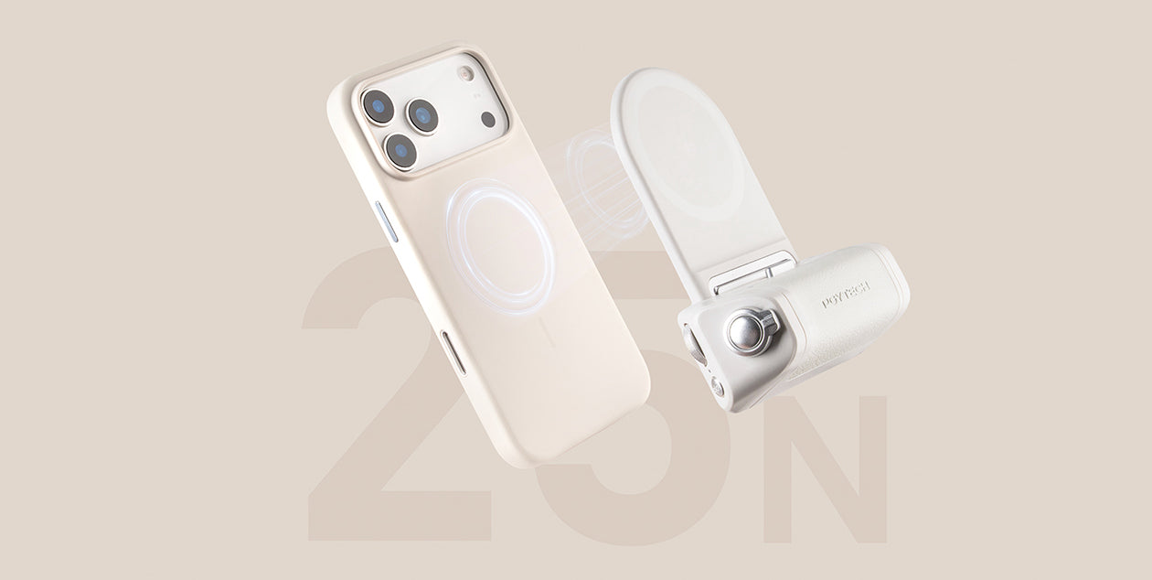 PGYTECH MagCam 2 Phone Grip（ミスティグレー） MagCam 2 スマートフォン グリップ (ミスティ グレー) – PGYTECH-JAPAN