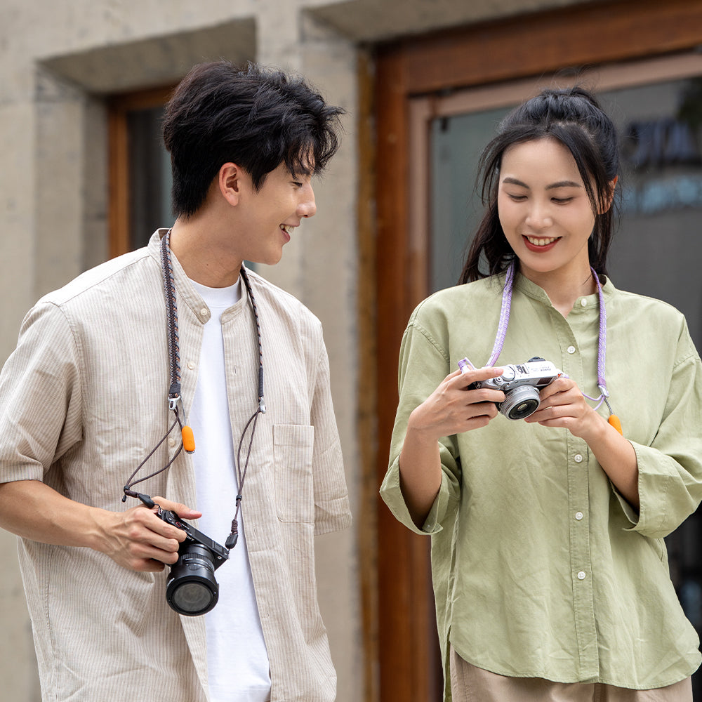 【予約】カメラストラップ スリム (トワイライトブラック)