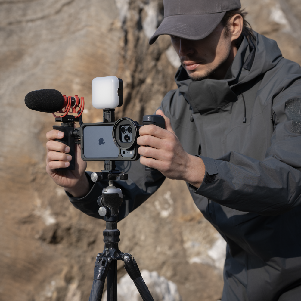 ProShot フォンケージ ビデオキット (iPhone 17 Pro用) – PGYTECH ProShot フォンケージ ビデオキット (iPhone 17 Pro用) – PGYTECH