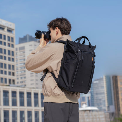 OneGo Roamer トートバックパック 18L (マットブラック)