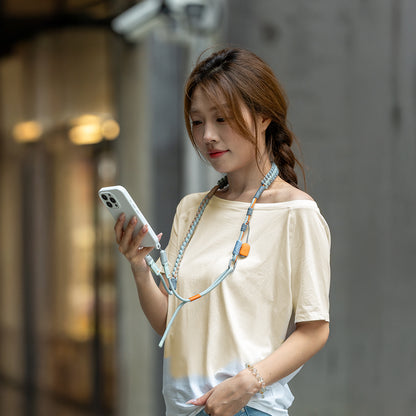 LinkGo スマートフォン ストラップ デュアルマウント版 (ミント グリーン)