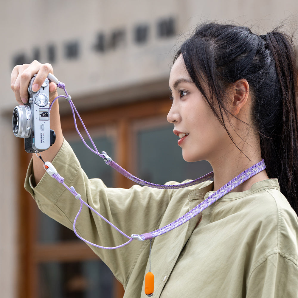 【予約】カメラストラップ スリム (トワイライトブラック)