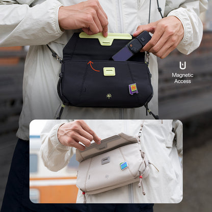 【予約】OneGo Pocket スリングバッグ (ミストホワイト)