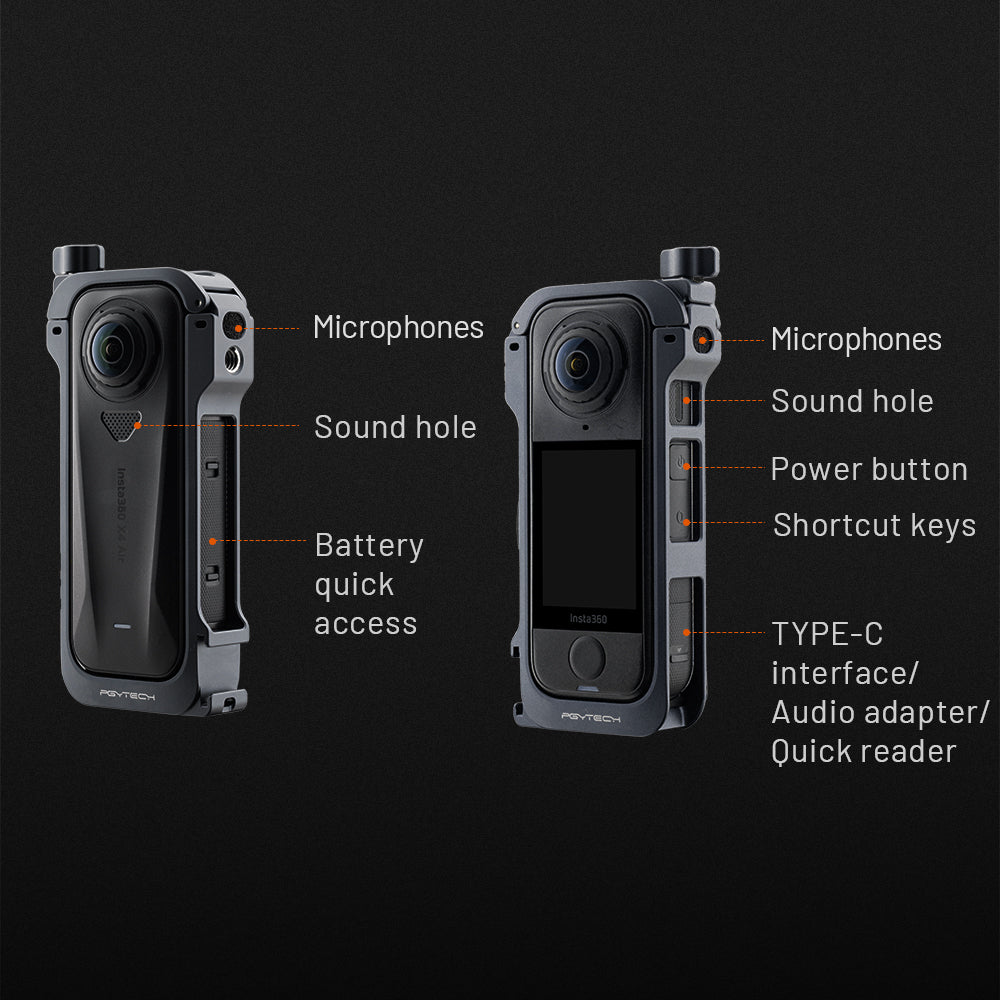 【予約】Insta360 X4 Air用 カメラケージ