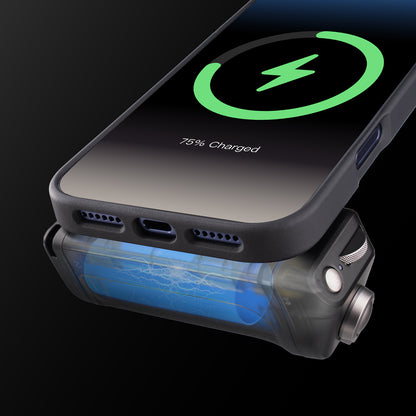 MagCam 2 スマートフォン グリップ (ミスティ グレー)