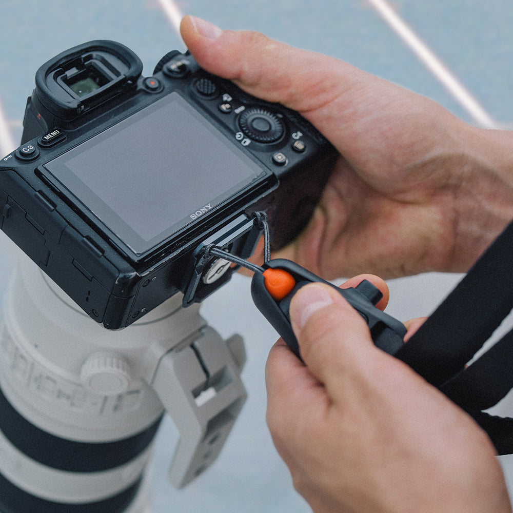 予約】カメラストラップ マスター (ミッドナイトブラック