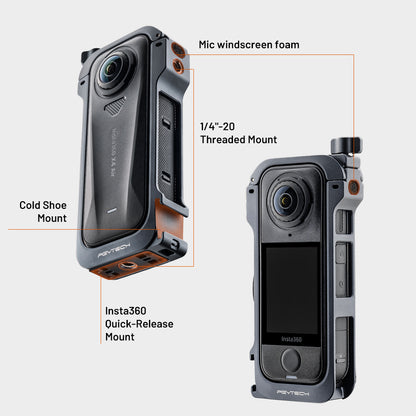 【予約】Insta360 X4 Air用 カメラケージ