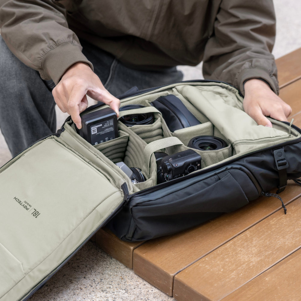 OneGo Roamer トートバックパック 18L (マットブラック)