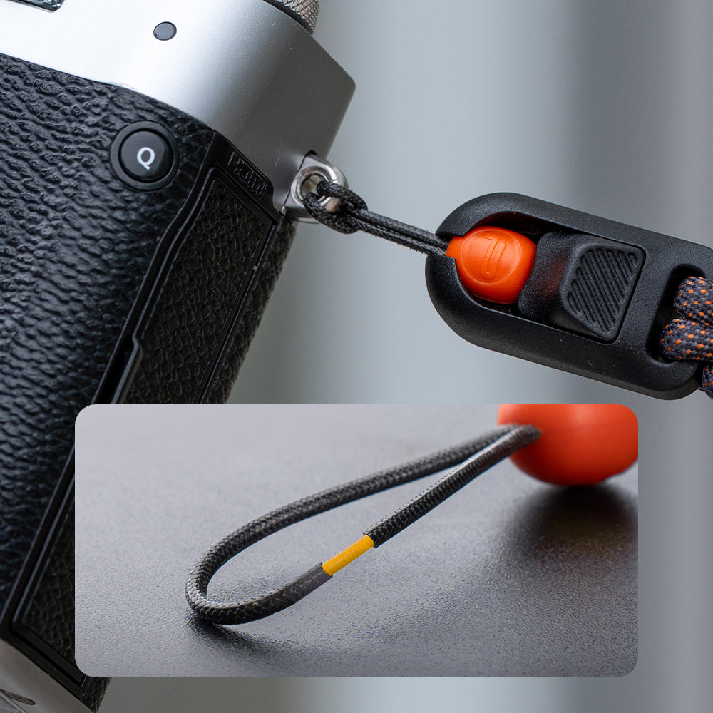 【予約】カメラストラップ スリム (トワイライトブラック)