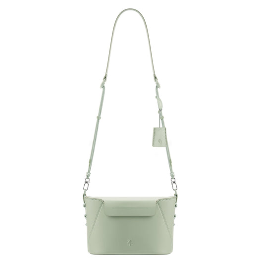 OneGo Classic クロスボディ フォンバッグ (ミントグリーン)