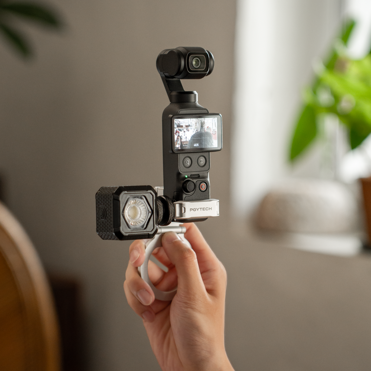 Osmo Pocket 3/4/4P用 マグネット式拡張アダプター (ムーンライトシルバー)