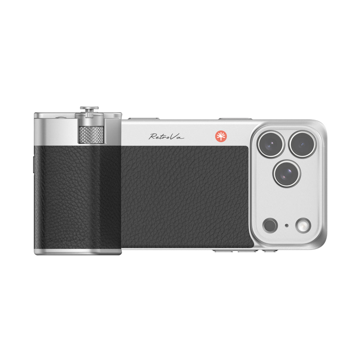 RetroVa グリップキット (iPhone 17 Pro/18 Pro用 / グラファイトブラック)