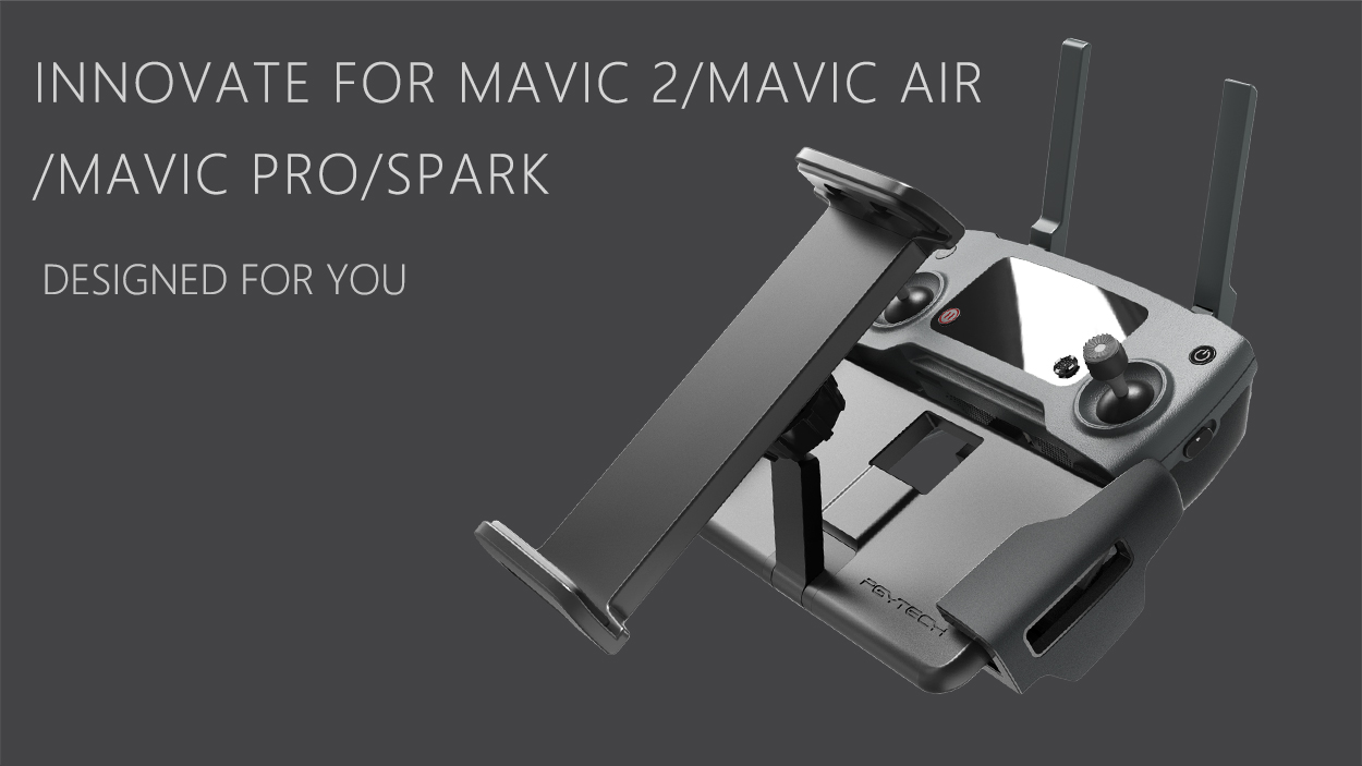 Mavicシリーズの送信機に対応しています。 | PGY スマホタブレットホルダー（Standard）[Spark/ Mavic 2/ Mavic Pro/ Mavic Air]