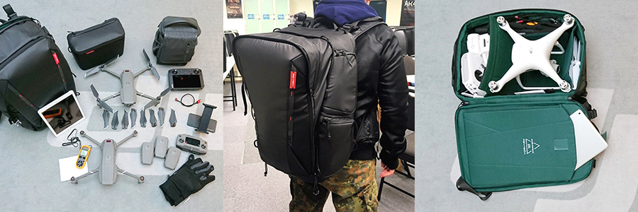 PGYTECH OneMo BackPack (ワンモーバックパック) | 収納例
